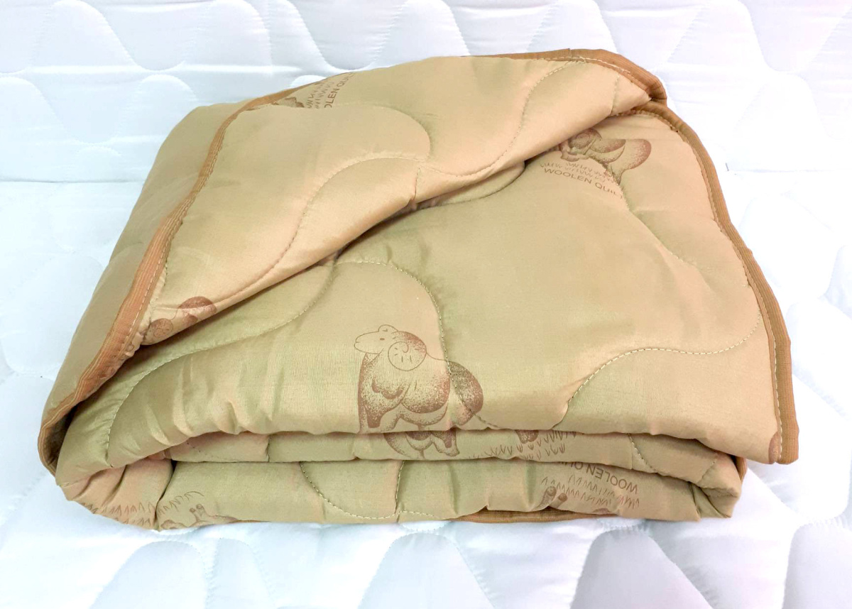 Одеяло детское овечья шерсть (300гр/м) полиэстер